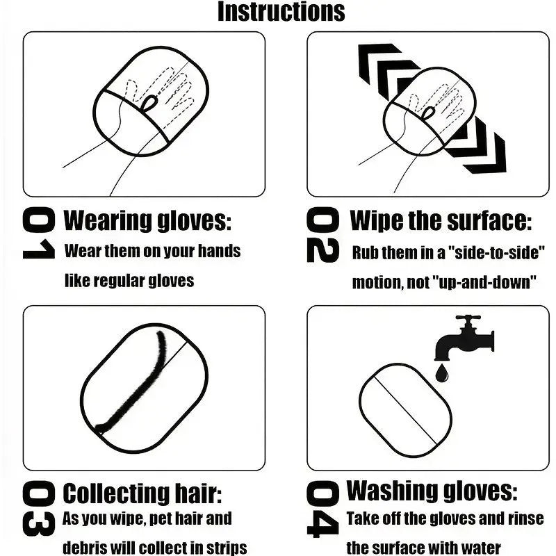 Premium Pet Hair Cleaning Glove™